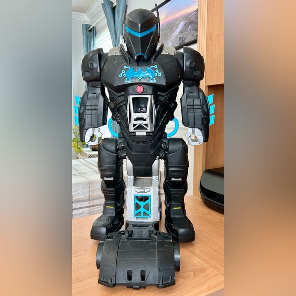 Fisher price Imaginext Batman robot dc super friends lights/sounds 2 figures - Picture 3 of 9